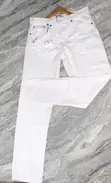 Zara White Regular Fit Jeans - Brand New - 2