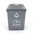 Waste Bin 25L (Blue, Grey, Green) - 2