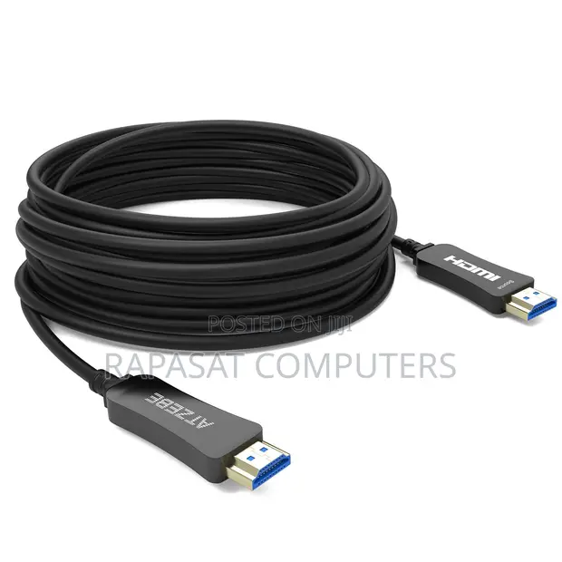 15m HDMI Fiber Optic Cable - 4K HDR, 18Gbps - 1
