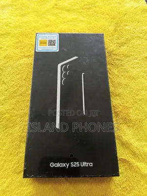 New Samsung Galaxy S25 Ultra 256GB Black