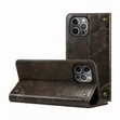 Original Flip Leather Phone Case with Card Slot for iPhones - 4