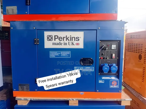 Brand New Perkins 18kVA Single Phase Genset - 1