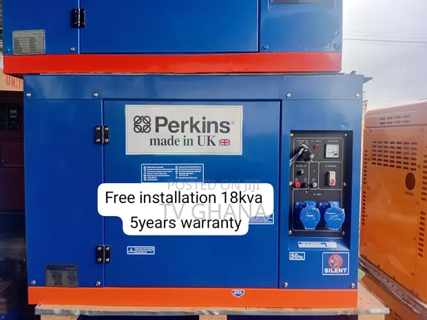 Massive Perkins 18kVA Single Phase Diesel Generator - 1