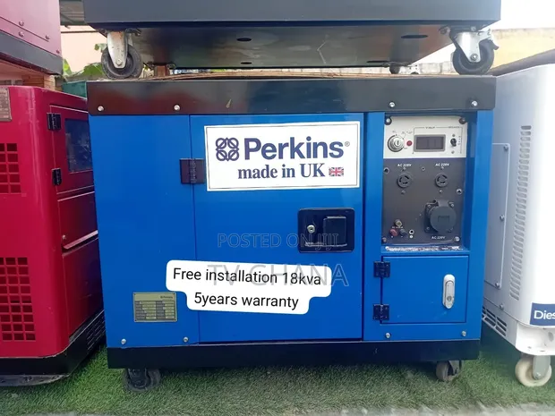 Perkins 18kVA Single Phase Generator - 1