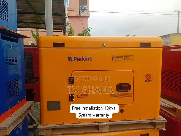 Perkins 18kVA Single Phase Diesel Generator - 1