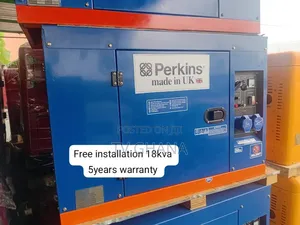 18kVA Perkins Single Phase Diesel Genset