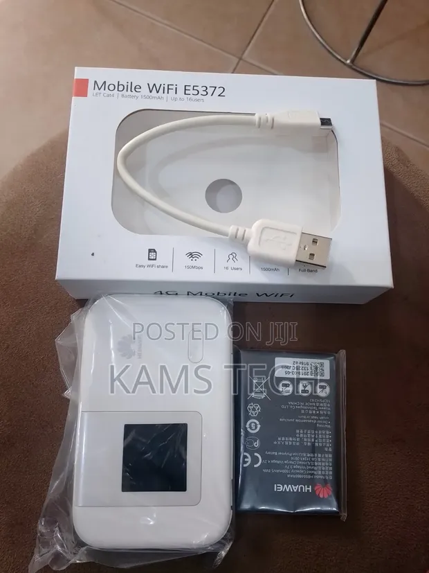 Huawei E5372 Universal SIM Pocket MiFi (All Networks) - 1