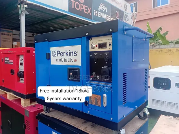 Premium Perkins 18kVA Single Phase Generator - 1