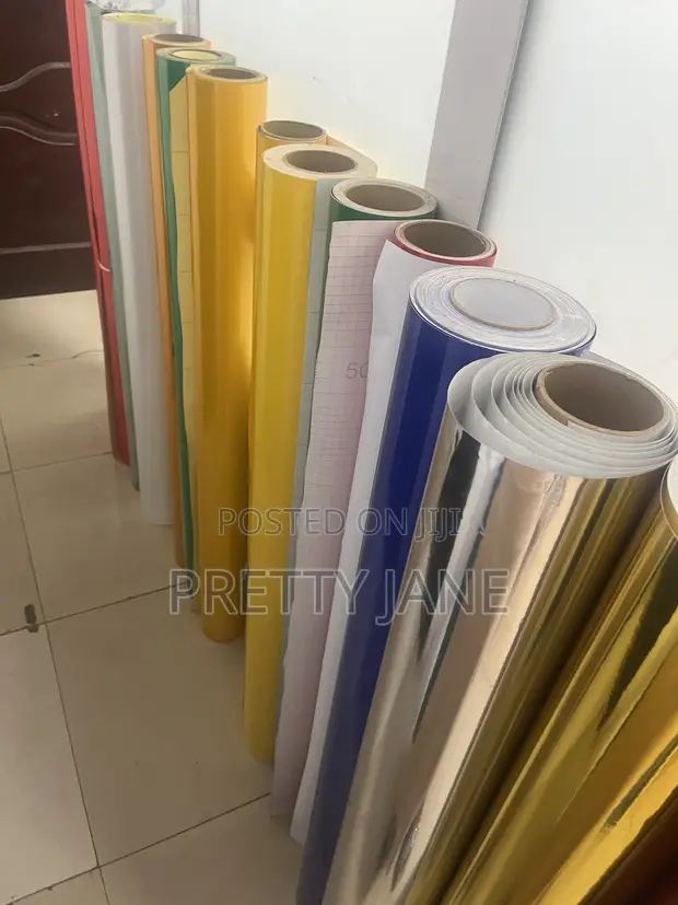 Colored Vinyl Stickers - Brand New - 1