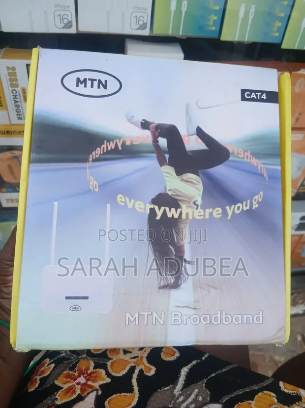 MTN Broadband 4G Router with Backup Battery - 1