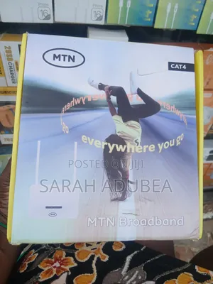 MTN Broadband 4G Router with Backup Battery