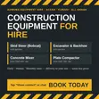 Bobcat, Excavator, Concrete Mixer & Compactor Hire - Accra & Nationwide - 2