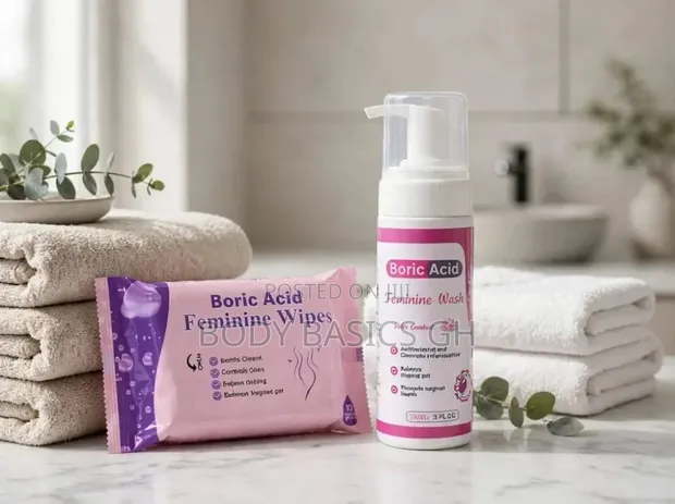 Promo Combo: Boric Acid Feminine Wash + Wipes - 1