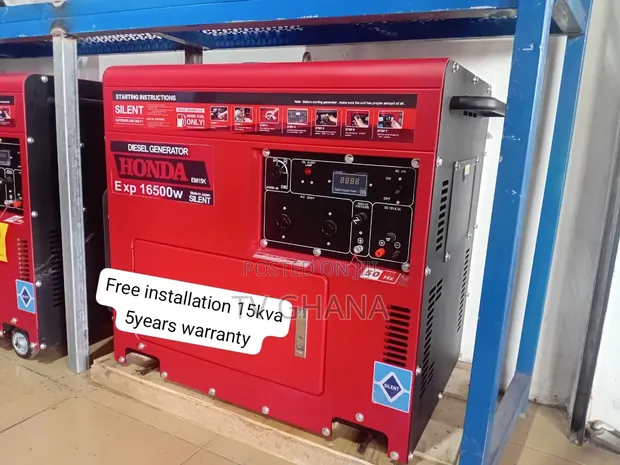 Honda 15kVA Powerful Generator - Heavy Duty Performance - 1