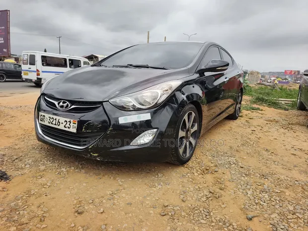 Hyundai Avante 2013 Black - 1