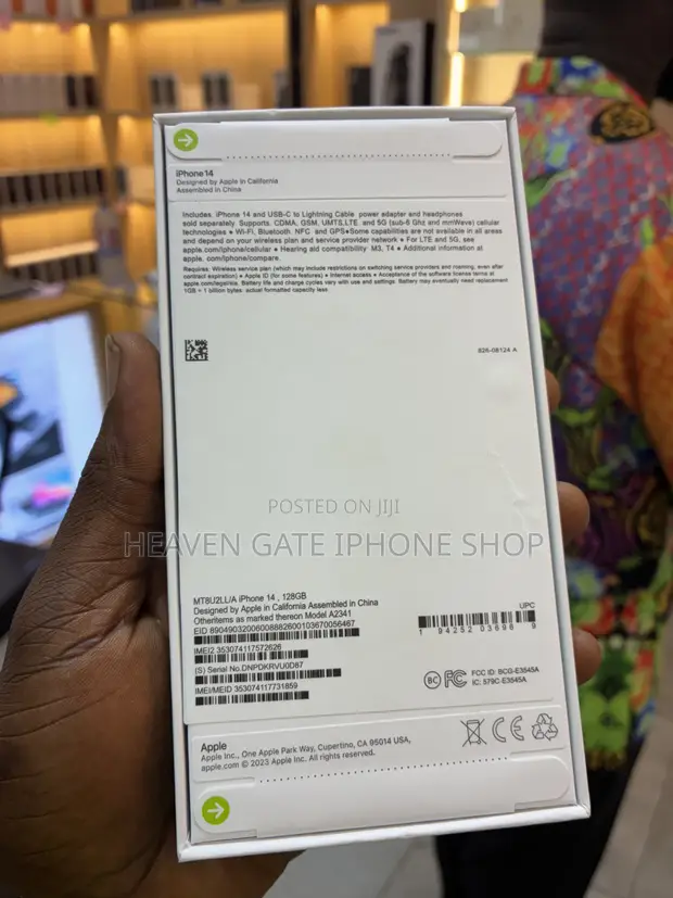 New Apple iPhone 14 128GB White - 1