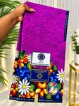 African Print Cotton Fabric - 6 Yards - 3