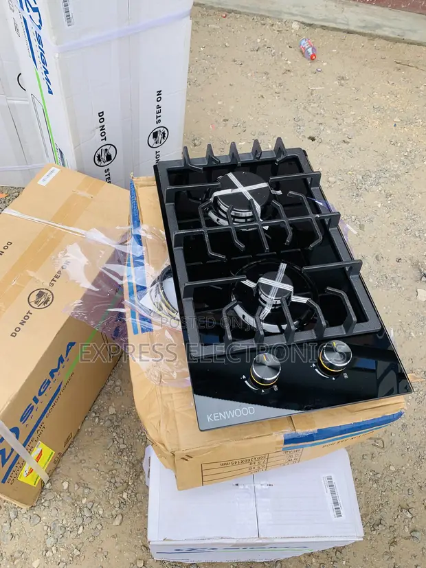 Kenwood Built-in 2-Burner Hob - Black - 1
