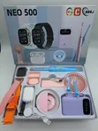 12-in-1 Smartwatch Combo Set - Pink - 1
