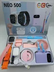 12-in-1 Smartwatch Combo Set - Pink - 2