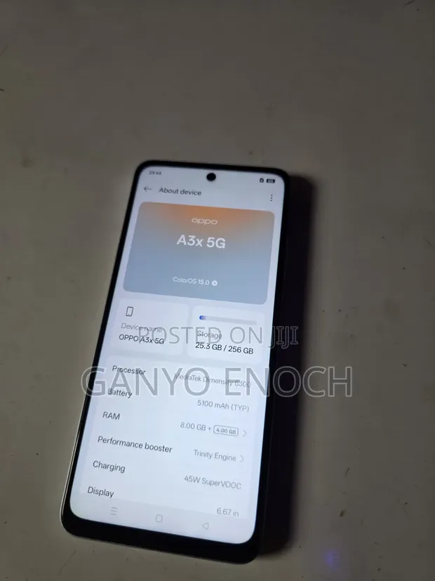 Oppo A3X 4G 256GB White - 1