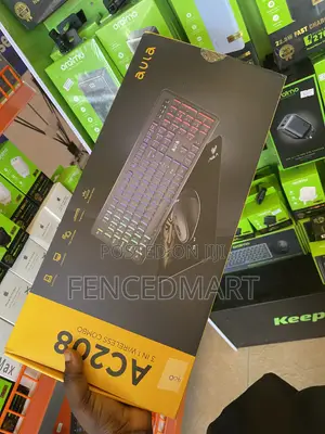AULA AC28 Wireless Keyboard Mouse Combo with RGB