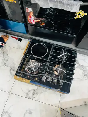 Kenwood 60cm Tempered Glass Hob (3 Gas + 1 Electric)