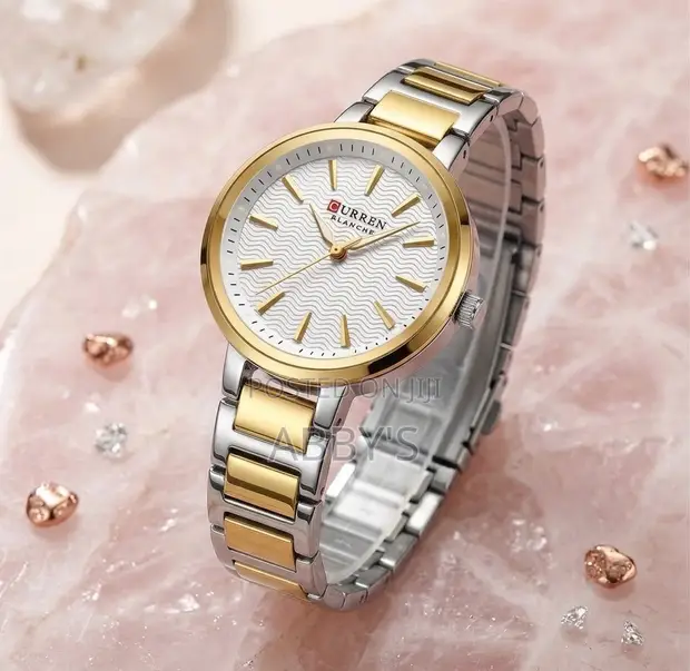 Curren 9109 Latest Watch for Ladies - 1
