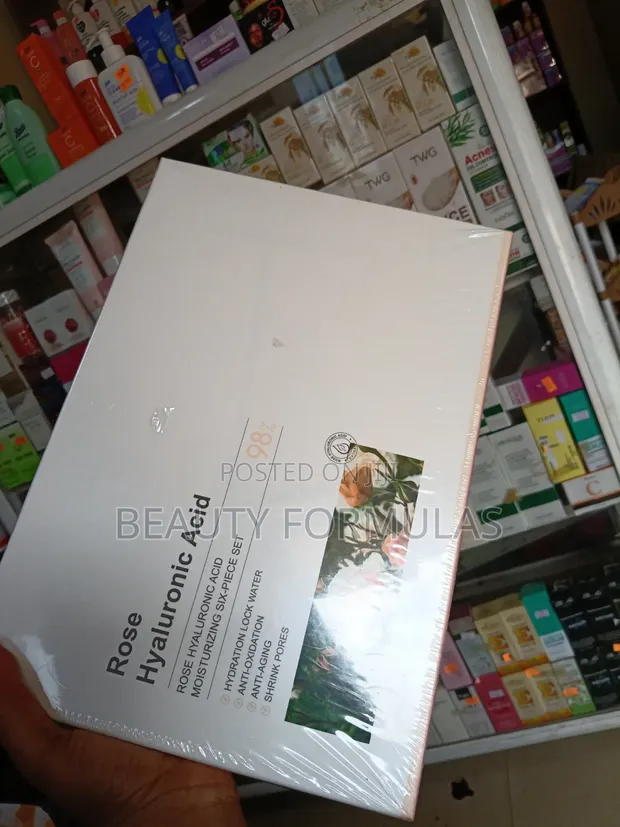 Bioaqua Rose Hyaluronic Acid Face Set - 1