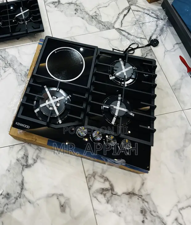Kenwood 60cm Built-in Hob (Black) - 1