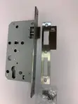 Build Haven Rosette Lockset - Stainless Steel - 4