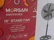 Morgan Electronics FS-1801 18" Stand Fan - 2