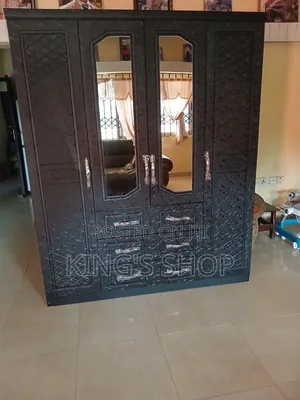 Foreign 4-Door Wooden Wardrobe - Brand New