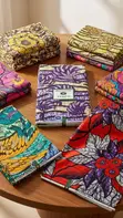 Vlisco Wrappers - 6 Yards Each - 2