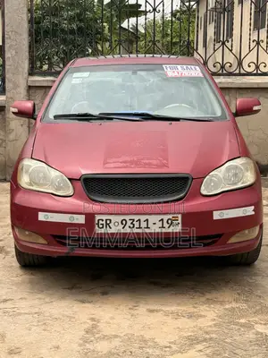 Toyota Corolla 2008 Red