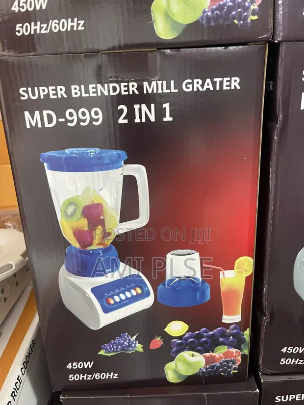 Midea 2-in-1 Blender, Mill & Grater - 1