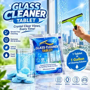 10pcs Glass Window Cleaner Tablets