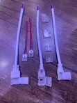 Clear Candle 50pcs 2-Pin LED Strip Light Clips - 2