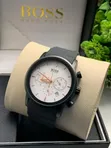 Boss Chronograph Watch with Silicone Strap - Men's Sport - 3
