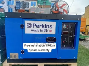 Perkins 15kVA Generator - Brand New