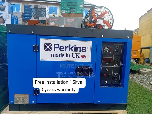 Heavy-Duty Perkins 15kVA Diesel Genset - 1
