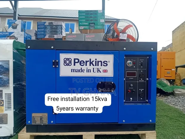 Perkins 15kVA Diesel Generator - 1 Year Warranty - 1