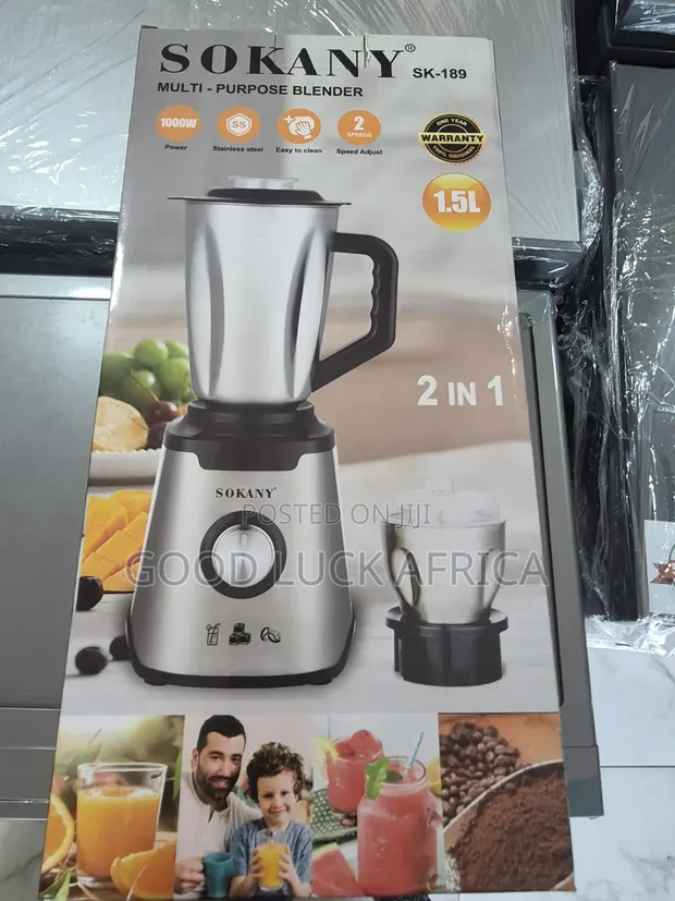 Sokany Multi-Purpose Blender 1000W - 1