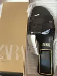 Ladies Zara Slippers - Black - 1