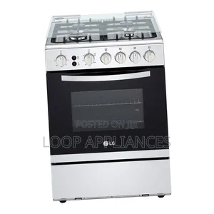 New LG 4 Burner 60x60cm Free Standing Gas Cooker (FA211RMA)