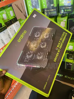 Oraimo ChillDock Dual USB Laptop Cooler - 6 Fans, RGB
