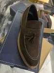 Suede Tassel Loafers - 3