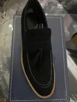 Suede Tassel Loafers - 4