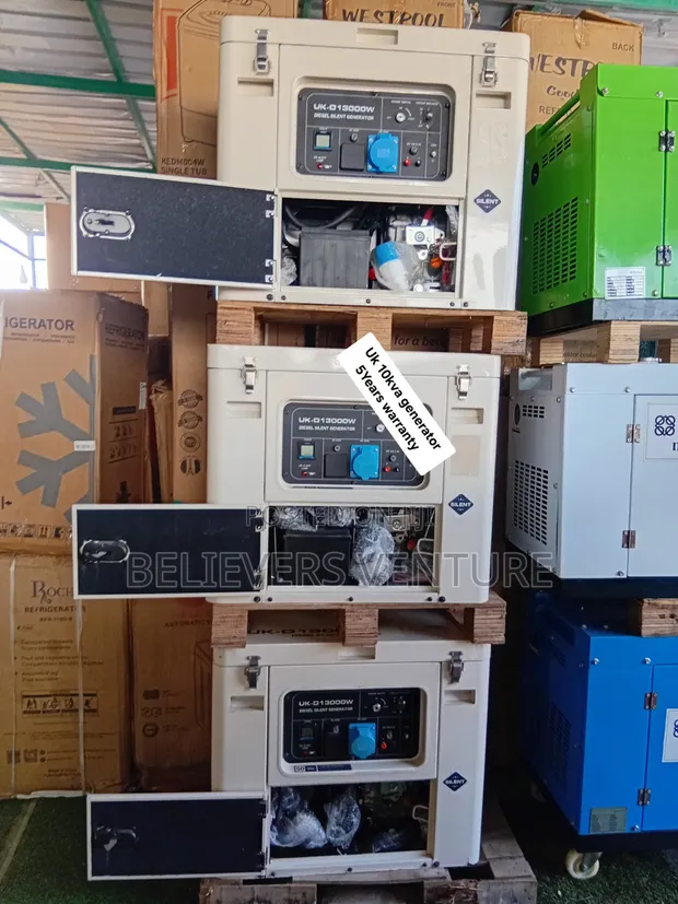 UK 10KVA Diesel Generator - 5 Year Warranty - 1