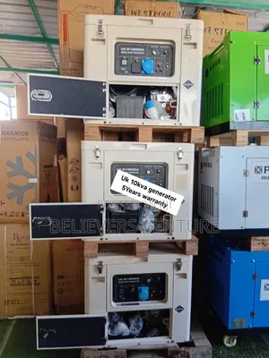 UK 10KVA Diesel Generator - 5 Year Warranty